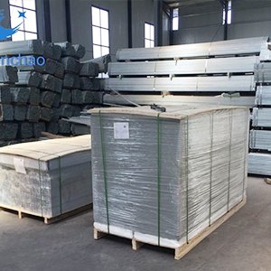 Greenhouse benches are properly packed for delivery.